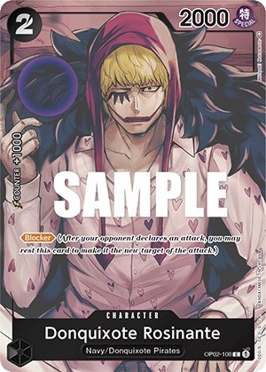 Donquixote Rosinante (Box Topper) (OP02-108) (OP02)