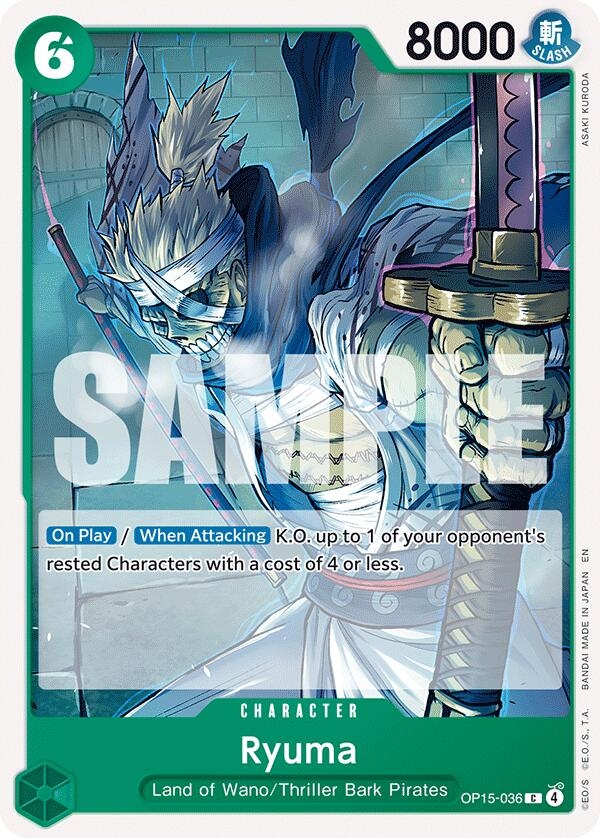 Ryuma (OP15-036) (OP15-EB04)