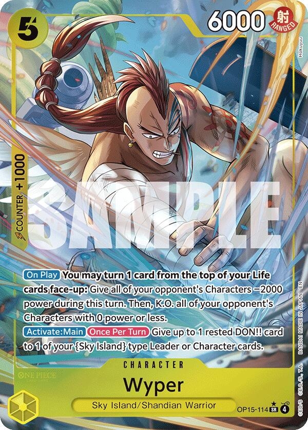 Wyper (Alternate Art) (OP15-114) (OP15-EB04)