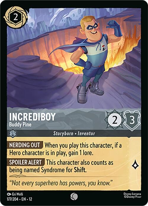 Incrediboy - Buddy Pine (177/204) (12)